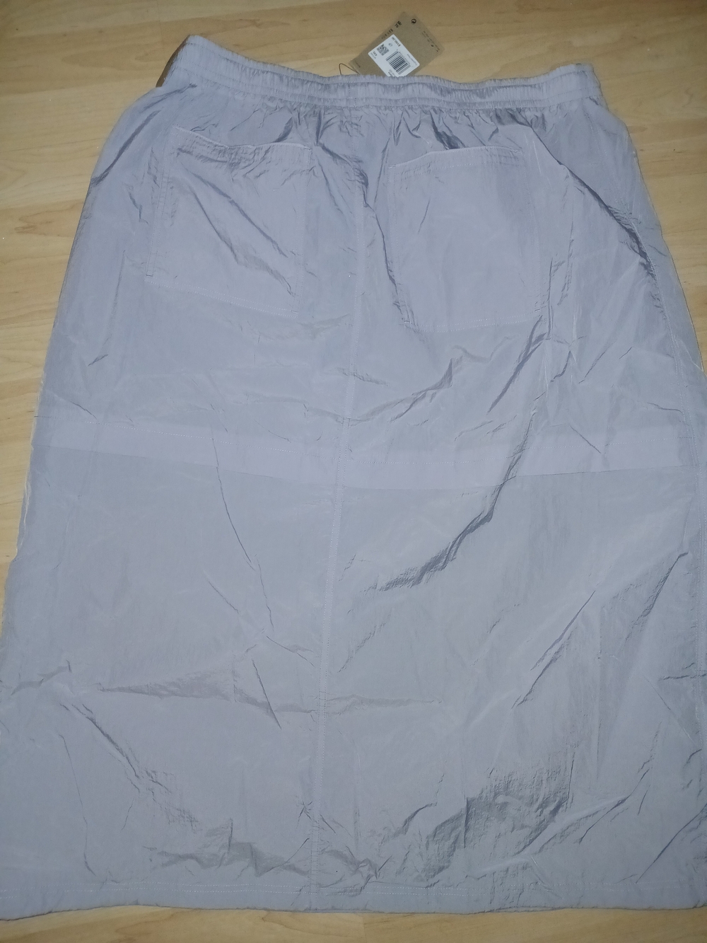 Nike Light Gray Cargo Skirt with Elastic Waist